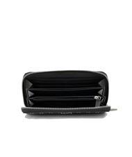 ALVIERO MARTINI PRIMA CLASSE MONOGRAM  Medium zip around wallet Black - Women’s Wallets - 2