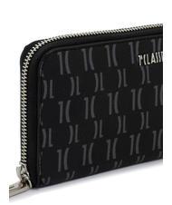 ALVIERO MARTINI PRIMA CLASSE MONOGRAM  Medium zip around wallet Black - Women’s Wallets - 3
