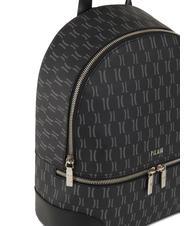 ALVIERO MARTINI PRIMA CLASSE MONOGRAM Large Backpack Black - Women’s Bags - 3