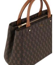 ALVIERO MARTINI PRIMA CLASSE MONOGRAM Medium Handbag, with shoulder strap dark - Women’s Bags - 3