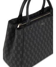 ALVIERO MARTINI PRIMA CLASSE MONOGRAM Medium Handbag, with shoulder strap Black - Women’s Bags - 4
