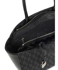 ALVIERO MARTINI PRIMA CLASSE MONOGRAM  Shopper with shoulder strap Black - Women’s Bags - 4