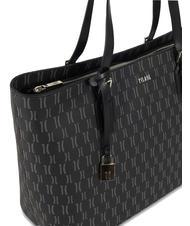 ALVIERO MARTINI PRIMA CLASSE MONOGRAM  Shopping Bag Black - Women’s Bags - 3