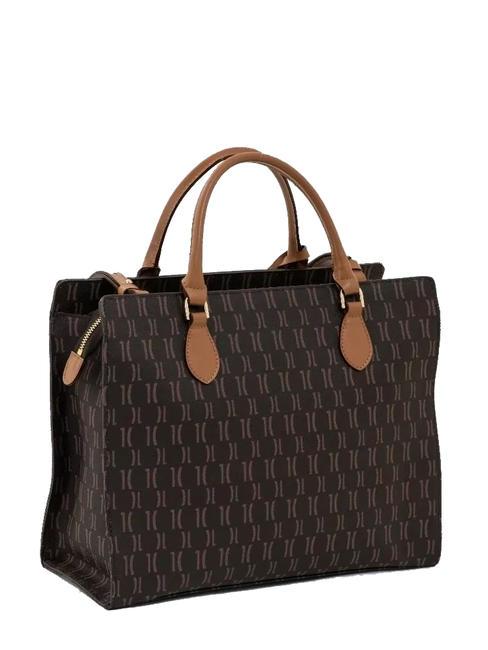 MONOGRAM Lock Handbag, with shoulder strap dark - Women’s Bags