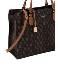 ALVIERO MARTINI PRIMA CLASSE MONOGRAM Lock Handbag, with shoulder strap dark - Women’s Bags - 3