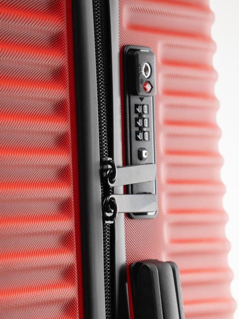 ADVENTURE Large size trolley red - Rigid Trolley Cases