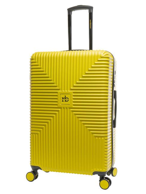 ADVENTURE Large size trolley yellow - Rigid Trolley Cases