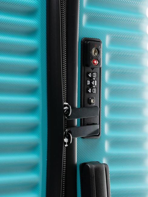 ADVENTURE Large size trolley surf blue - Rigid Trolley Cases