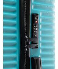 ROCCOBAROCCO ADVENTURE Large size trolley surf blue - Rigid Trolley Cases - 5