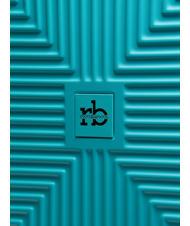 ROCCOBAROCCO ADVENTURE Large size trolley surf blue - Rigid Trolley Cases - 7