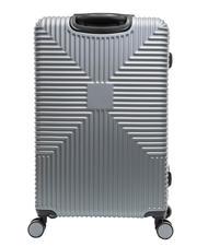 ROCCOBAROCCO ADVENTURE Large size trolley middle grey - Rigid Trolley Cases - 4
