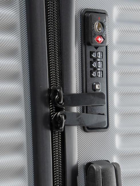 ADVENTURE Large size trolley middle grey - Rigid Trolley Cases