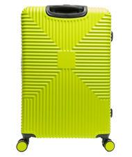 ROCCOBAROCCO ADVENTURE Large size trolley acid green - Rigid Trolley Cases - 4