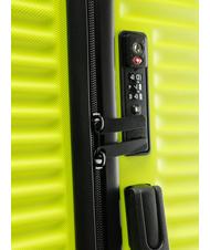 ROCCOBAROCCO ADVENTURE Large size trolley acid green - Rigid Trolley Cases - 5