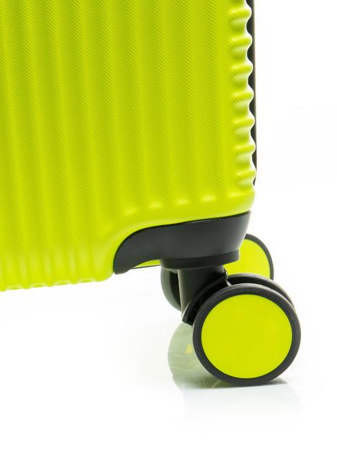 ADVENTURE Large size trolley acid green - Rigid Trolley Cases