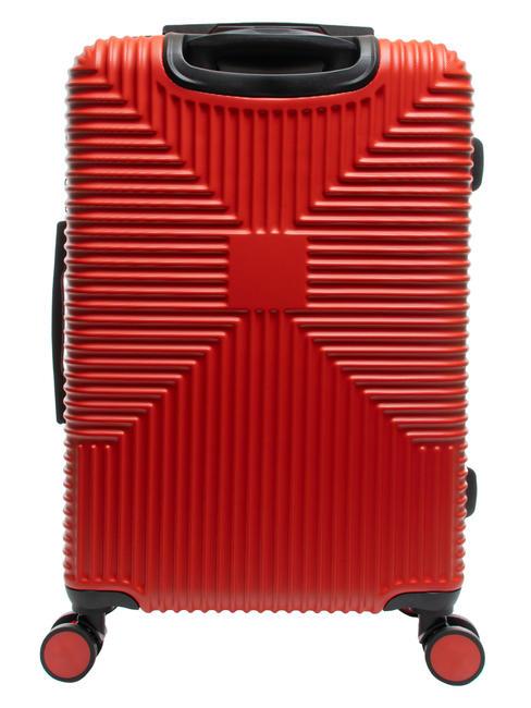 ADVENTURE Medium size trolley red - Rigid Trolley Cases