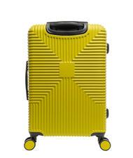 ROCCOBAROCCO ADVENTURE Medium size trolley yellow - Rigid Trolley Cases - 4