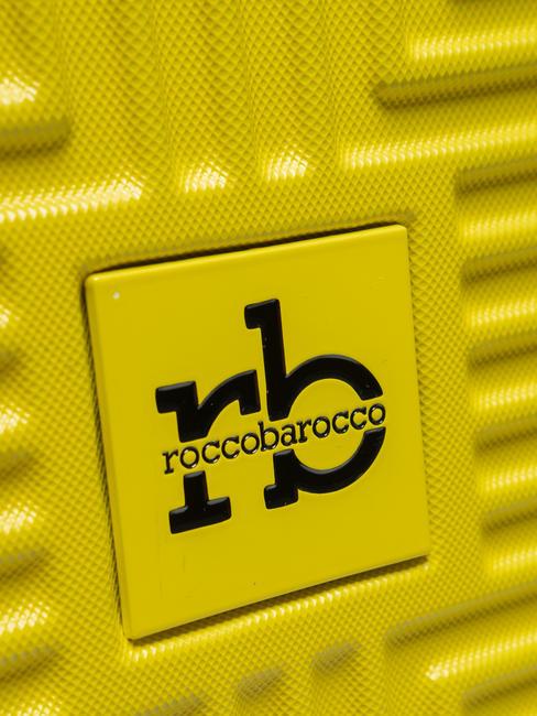 ADVENTURE Medium size trolley yellow - Rigid Trolley Cases