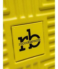ROCCOBAROCCO ADVENTURE Medium size trolley yellow - Rigid Trolley Cases - 7