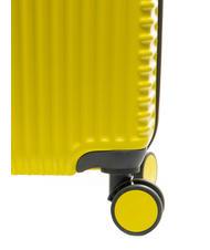 ROCCOBAROCCO ADVENTURE Medium size trolley yellow - Rigid Trolley Cases - 8