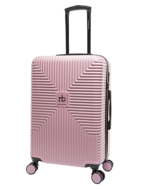 ADVENTURE Medium size trolley pink - Rigid Trolley Cases