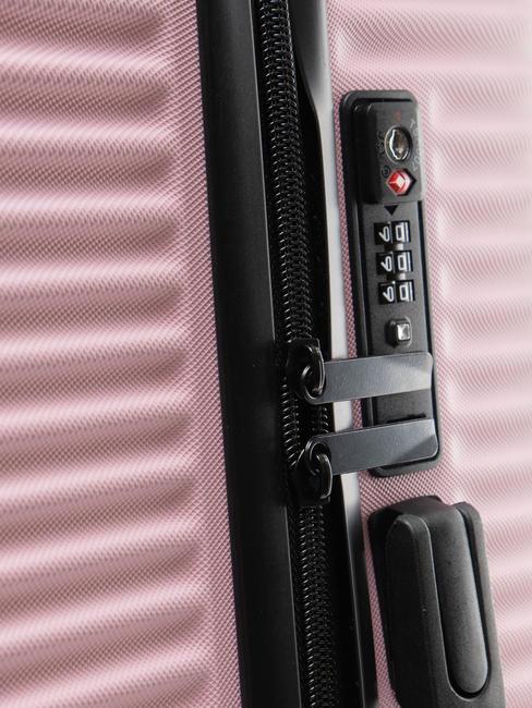 ADVENTURE Medium size trolley pink - Rigid Trolley Cases