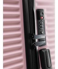 ROCCOBAROCCO ADVENTURE Medium size trolley pink - Rigid Trolley Cases - 5