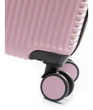 ROCCOBAROCCO ADVENTURE Medium size trolley pink - Rigid Trolley Cases - 8