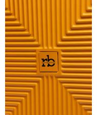 ROCCOBAROCCO ADVENTURE Medium size trolley orange - Rigid Trolley Cases - 7