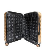 ROCCOBAROCCO ADVENTURE Medium size trolley gold - Rigid Trolley Cases - 2