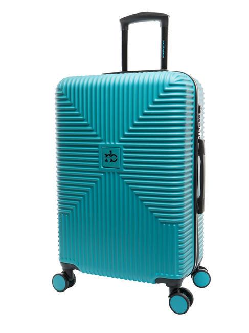 ADVENTURE Medium size trolley surf blue - Rigid Trolley Cases