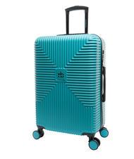 ROCCOBAROCCO ADVENTURE Medium size trolley surf blue - Rigid Trolley Cases - 3