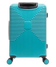 ROCCOBAROCCO ADVENTURE Medium size trolley surf blue - Rigid Trolley Cases - 4