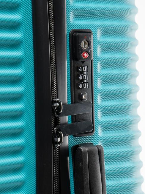 ADVENTURE Medium size trolley surf blue - Rigid Trolley Cases