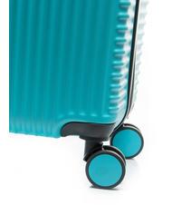 ROCCOBAROCCO ADVENTURE Medium size trolley surf blue - Rigid Trolley Cases - 8