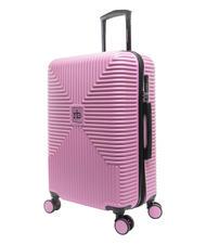 ROCCOBAROCCO ADVENTURE Medium size trolley pinky - Rigid Trolley Cases - 3