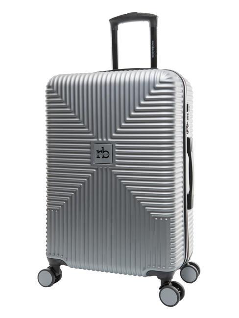 ADVENTURE Medium size trolley middle grey - Rigid Trolley Cases