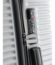 ROCCOBAROCCO ADVENTURE Medium size trolley middle grey - Rigid Trolley Cases - 5