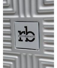 ROCCOBAROCCO ADVENTURE Medium size trolley middle grey - Rigid Trolley Cases - 7