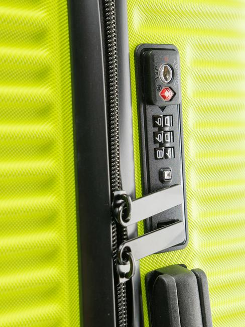 ADVENTURE Medium size trolley acid green - Rigid Trolley Cases