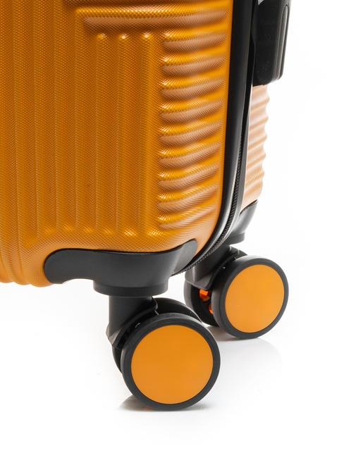 ADVENTURE Set of 3 cabin trolleys, medium, large orange - Trolley Set