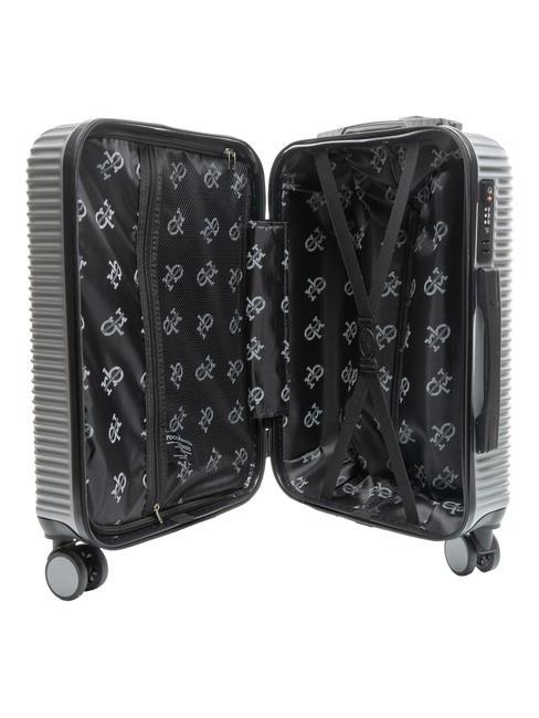 ADVENTURE Set of 3 cabin trolleys, medium, large middle grey - Trolley Set