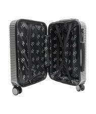 ROCCOBAROCCO ADVENTURE Set of 3 cabin trolleys, medium, large middle grey - Trolley Set - 5