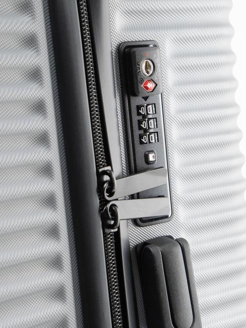 ADVENTURE Set of 3 cabin trolleys, medium, large middle grey - Trolley Set