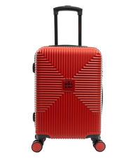 ROCCOBAROCCO ADVENTURE Set of 3 cabin trolleys, medium, large red - Trolley Set - 2