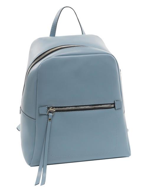 SMOOTH  Leather backpack SOFT BLUE - Women’s Bags