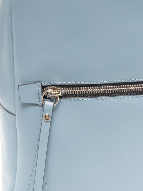 SMOOTH  Leather backpack SOFT BLUE - Women’s Bags