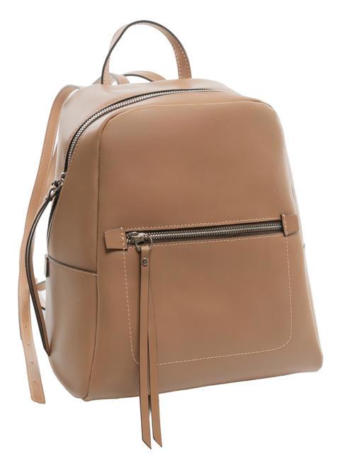 SMOOTH  Leather backpack powder - Women’s Bags
