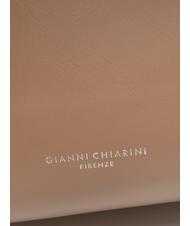 GIANNI CHIARINI SMOOTH  Leather backpack powder - Women’s Bags - 5
