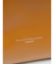 GIANNI CHIARINI ORIGAMI Handbag, with shoulder strap, in leather tan - Women’s Bags - 4